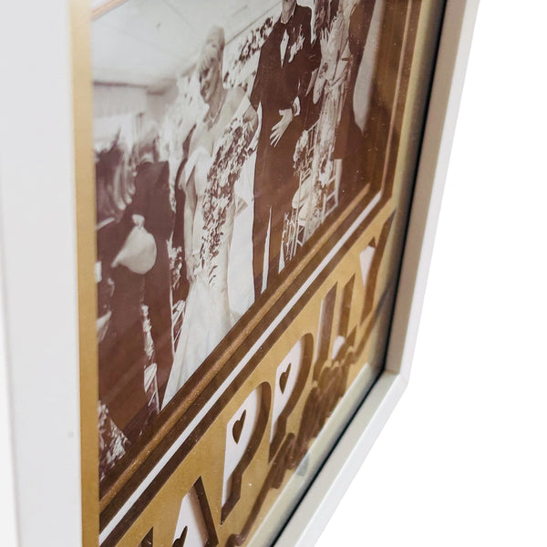 Happily Ever After 3D photo box frame - including photo of your choice