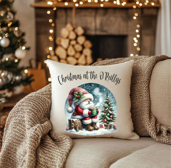 Personalised Christmas Cushion Covers in stunning Christmas designs