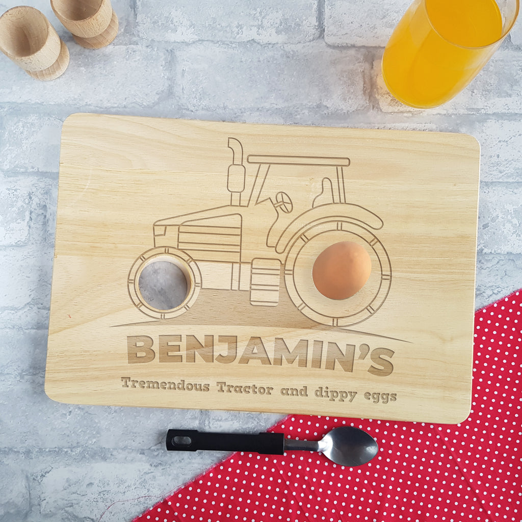 Tractor Egg & Soldiers Board