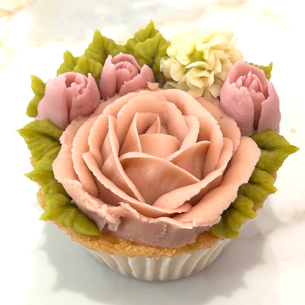 Buttercream cupcake bouquet - Mrs O’Reilly’s - Cakes of Art