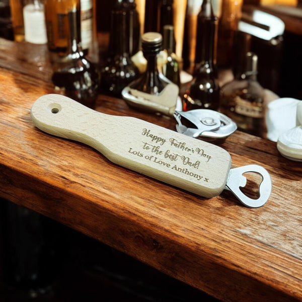 Fathers Day personalised Bottle Opener