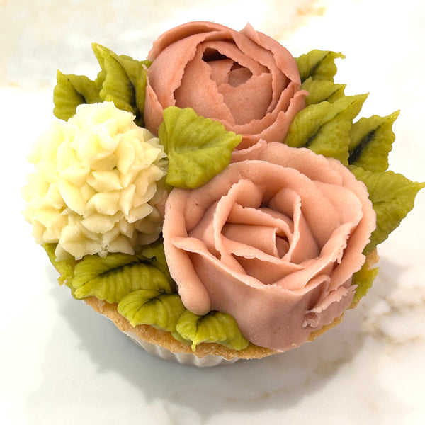 Buttercream cupcake bouquet - Mrs O’Reilly’s - Cakes of Art