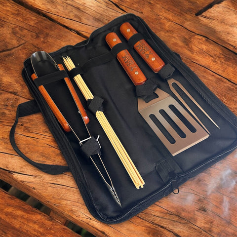 Barbecue 3 Piece Set in Zip up Case