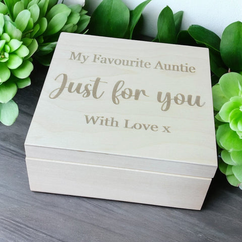 Marvellous muffins in a wooden, personalised, keepsake box - Mrs O’Reilly’s Cakes of Art