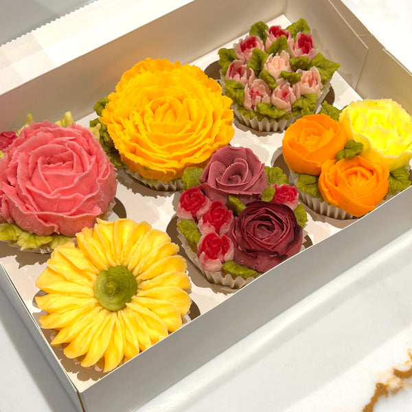 Floral Buttercream Cupcake Workshop - one to one