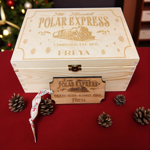 Polar Express Christmas Eve Box and Polar Express Ticket bundle