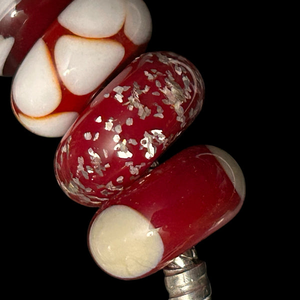 Handmade Glass European Bracelet Beads