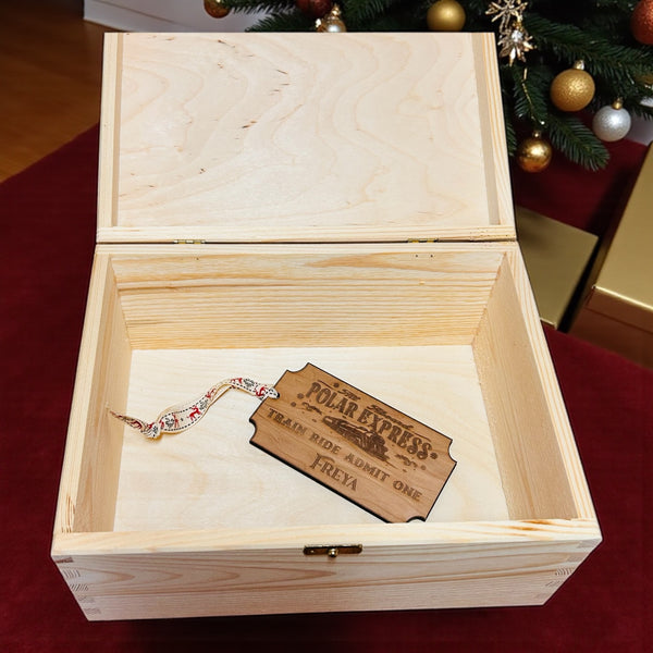 Polar Express Christmas Eve Box and Polar Express Ticket bundle