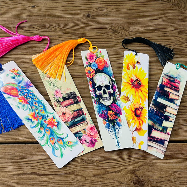Personalised Aluminium Bookmark (Double sided)