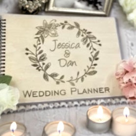 Wedding guest book/planner - personalised