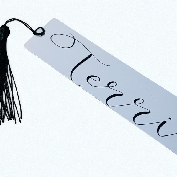 Personalised Aluminium Bookmark (Double sided)