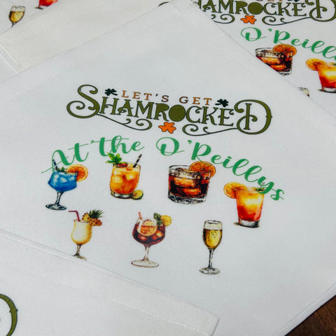 Personalised napkins for any occasion - set of four