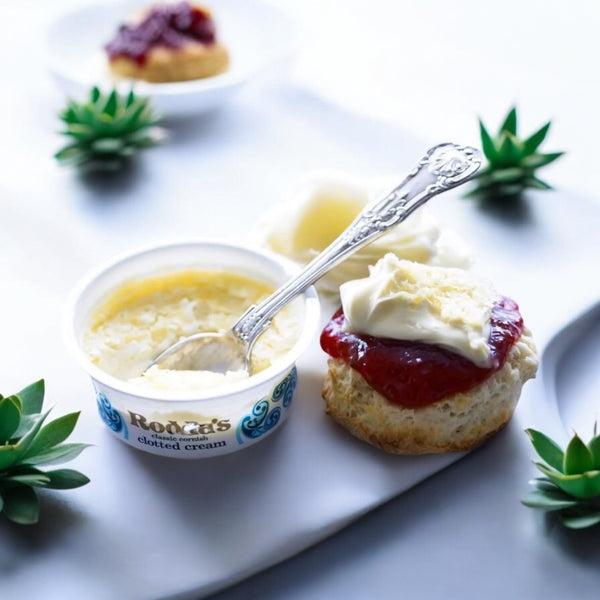 Fruit scones - No frills cream tea for two - Mrs O’Reilly’s cakes of Art