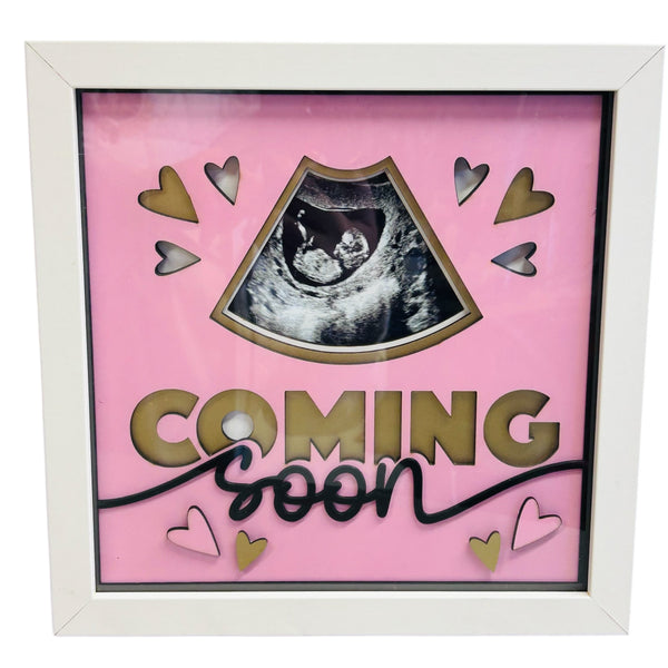 Baby Scan 3D Boxed Frame – Keepsake Gift