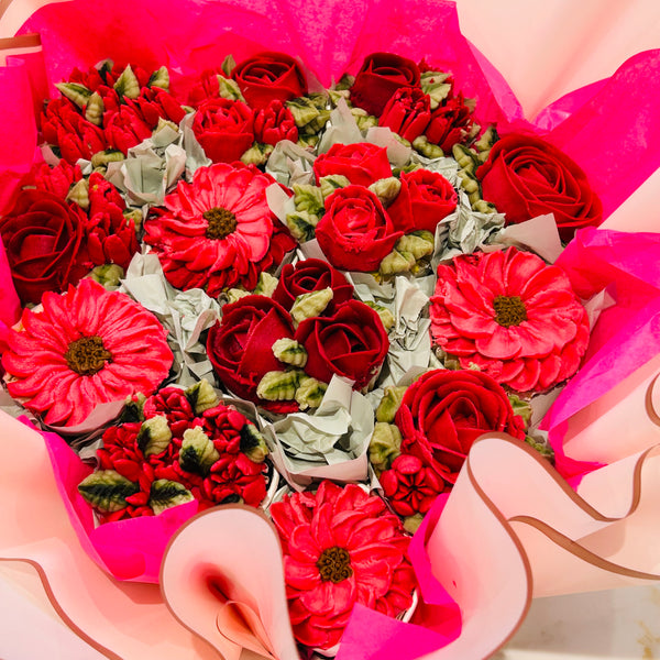 Buttercream cupcake bouquet - Mrs O’Reilly’s - Cakes of Art
