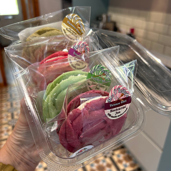 Jumbo Viennese whirls