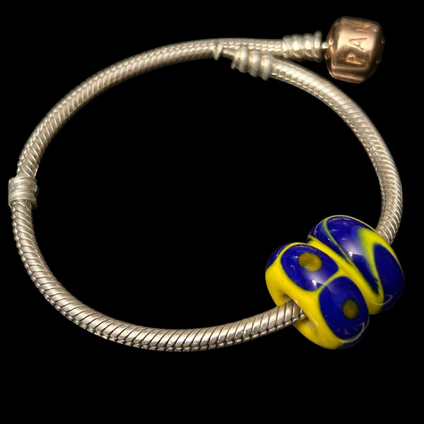 Handmade Glass European Bracelet Beads