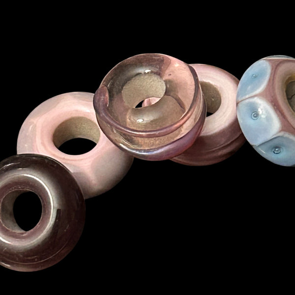 Handmade Glass European Bracelet Beads