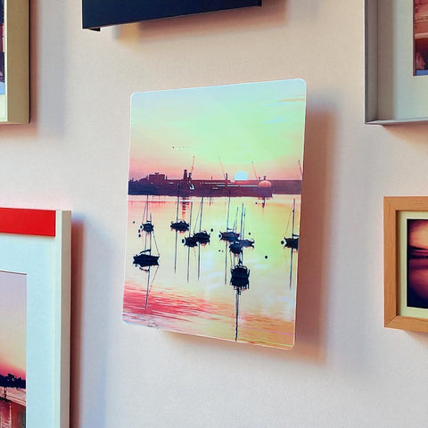 A5 Super Shiny Aluminium Photo Prints – High Gloss Metal Wall Art