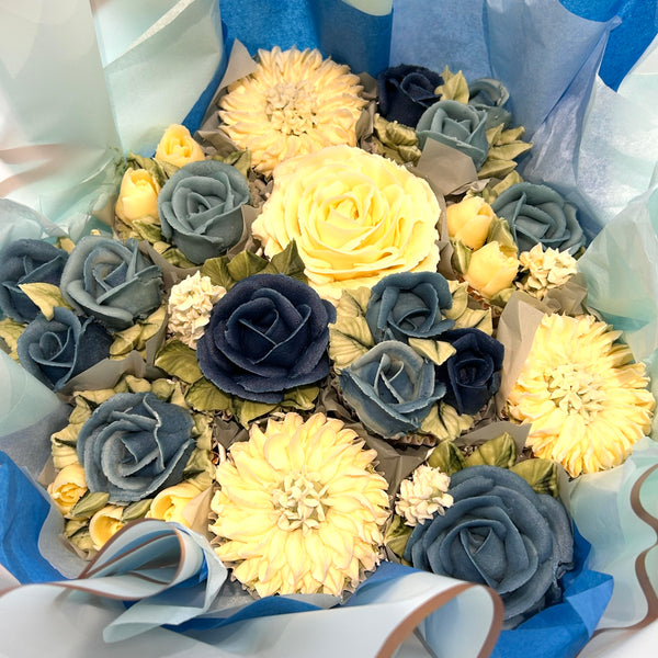 Buttercream cupcake bouquet - Mrs O’Reilly’s - Cakes of Art