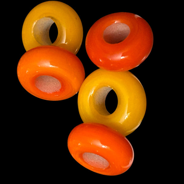 Handmade Glass European Bracelet Beads