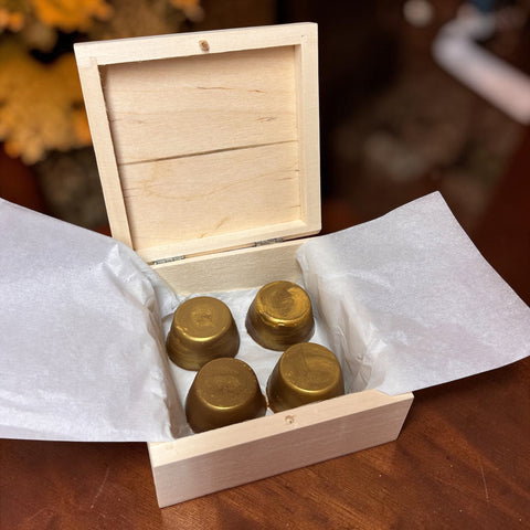 Handmade Dubai chocolate bites