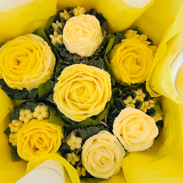 Buttercream cupcake bouquet - Mrs O’Reilly’s - Cakes of Art