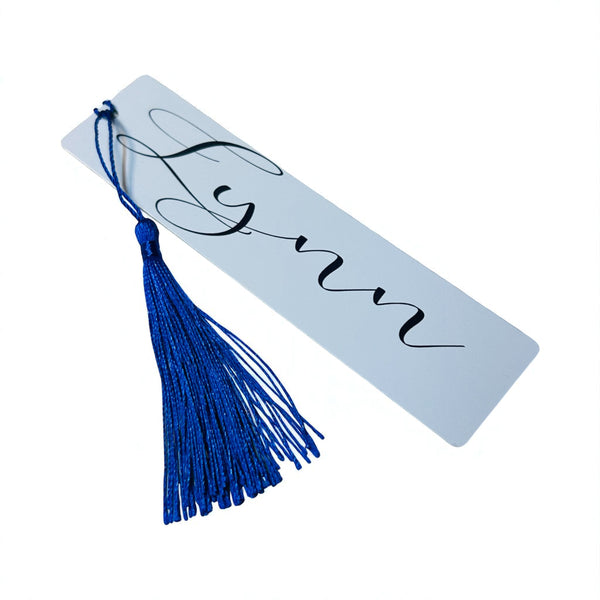 Personalised Aluminium Bookmark (Double sided)