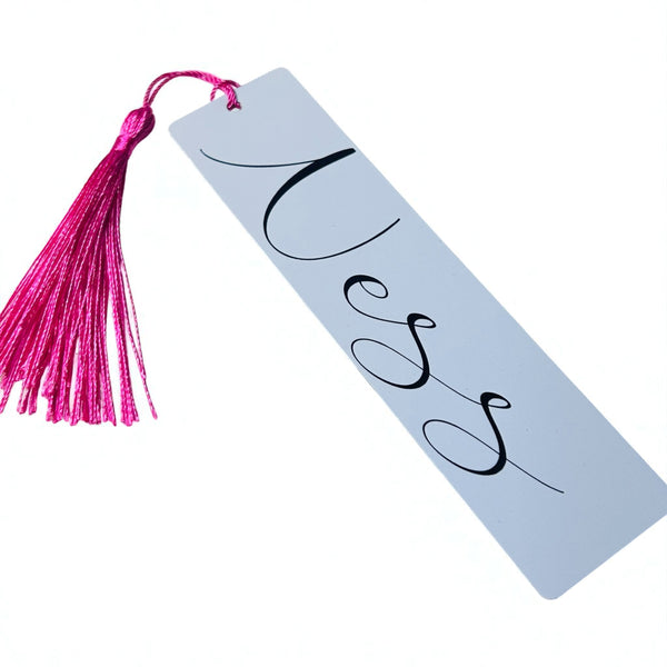 Personalised Aluminium Bookmark (Double sided)