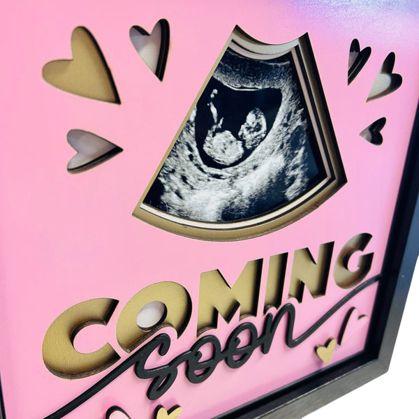 Baby Scan 3D Boxed Frame – Keepsake Gift