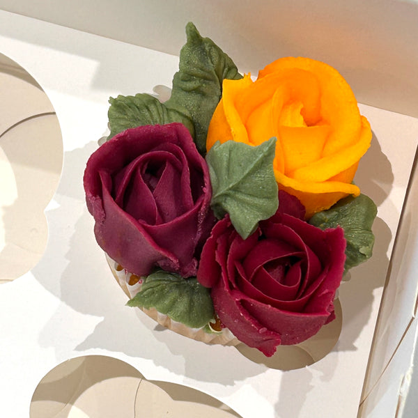 Floral Buttercream Cupcake Workshop - one to one