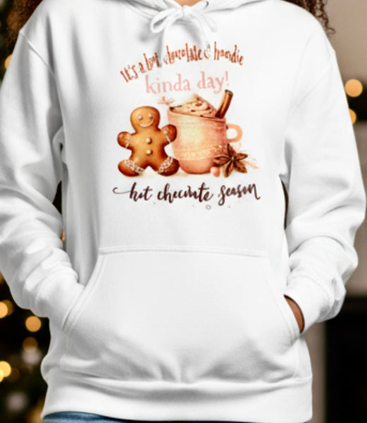 It’s hot chocolate and hoodie kinda day! Cosy hoodie