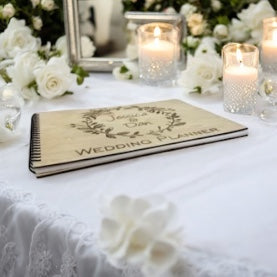 Wedding guest book/planner - personalised