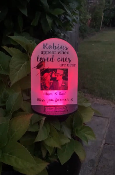 Solar light Memorial gift