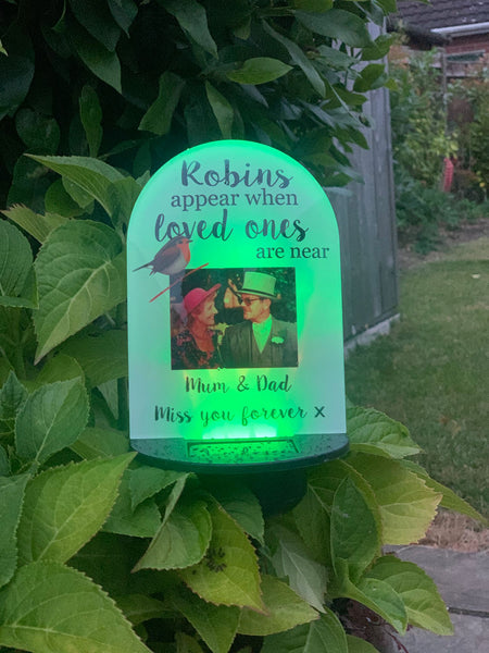 Solar light Memorial gift