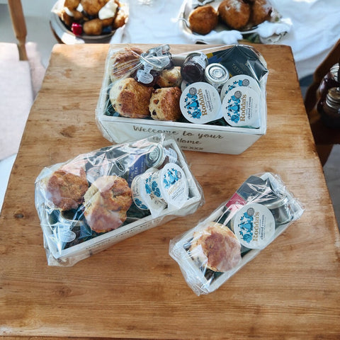 Fruit scones - Mrs O’Reilly’s Personalised Cream Tea with Fruit Scones gift set