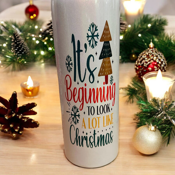HALF PRICE- Christmas personalised insulated wine set