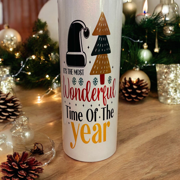 HALF PRICE- Christmas personalised insulated wine set