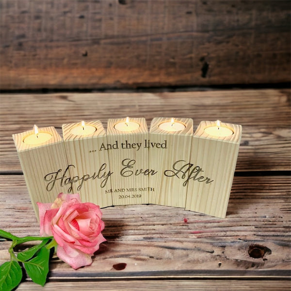 Wedding Candle Set of 5