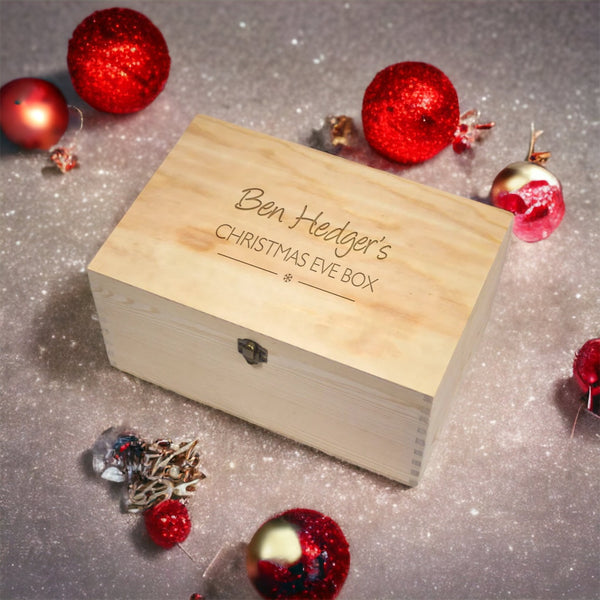 Christmas Eve Box - basic name design