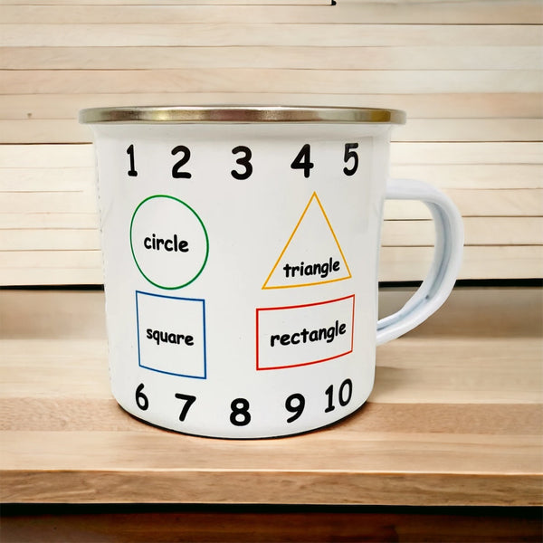 Enamel Learning Mug - personalised