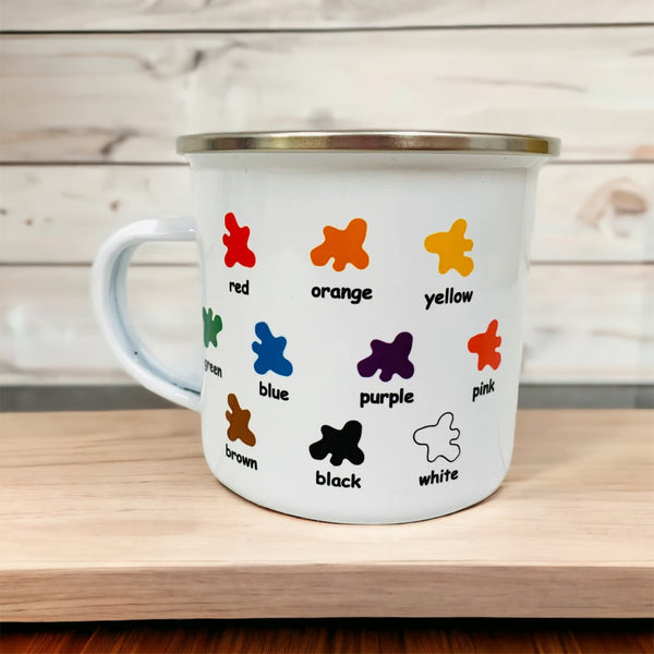 Enamel Learning Mug - personalised