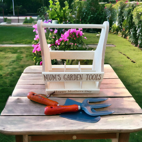 Mothers Day Garden tool carrier with tools - Limited