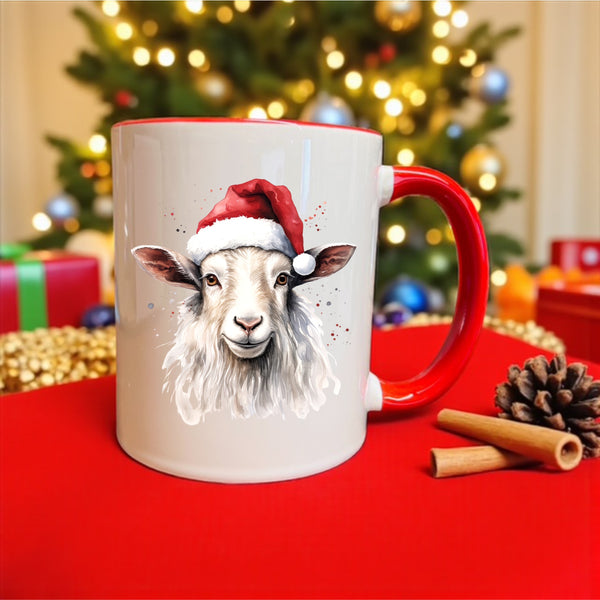 Christmas Animals Farmyard  Personalised Mug