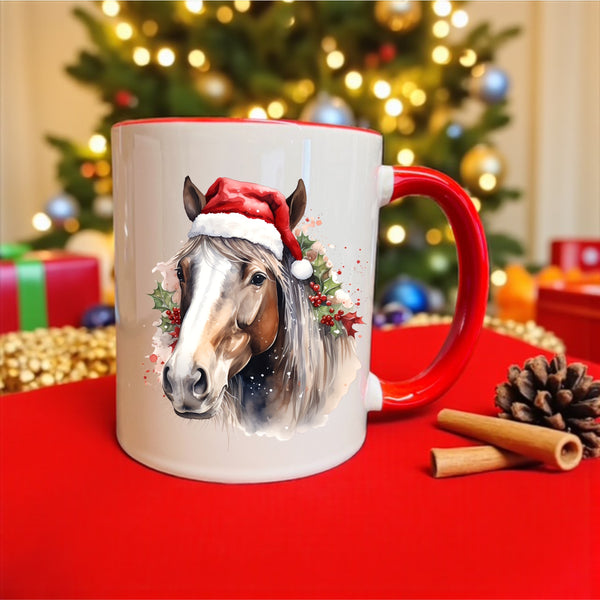 Christmas Animals Farmyard  Personalised Mug