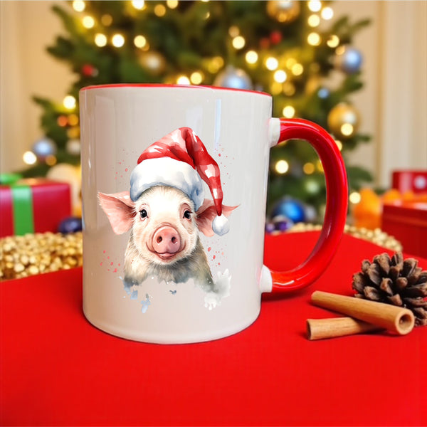 Christmas Animals Farmyard  Personalised Mug