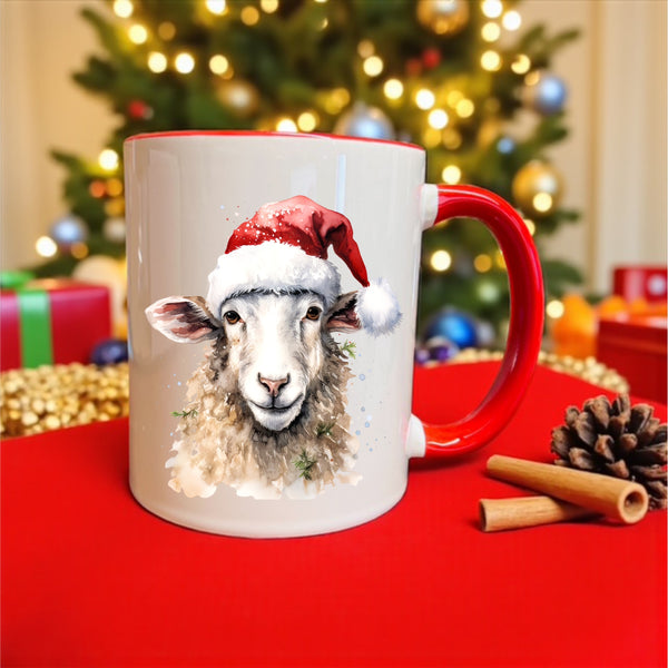 Christmas Animals Farmyard  Personalised Mug
