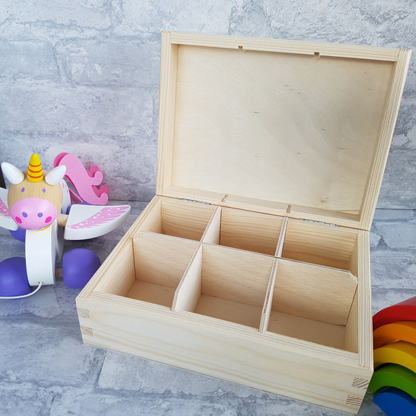 Bobbles and Bows Box unicorn design