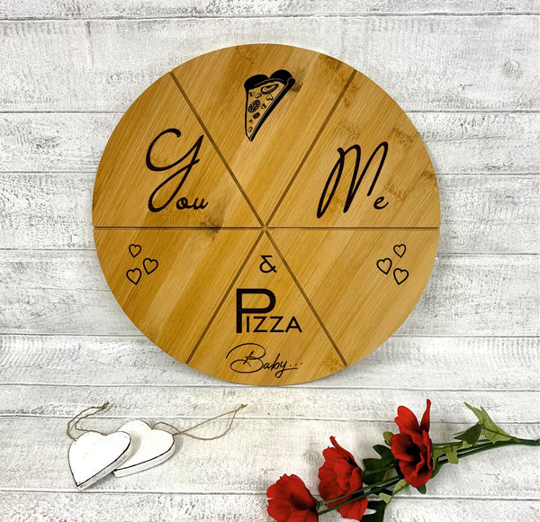 Valentines pizza boards - 4 designs