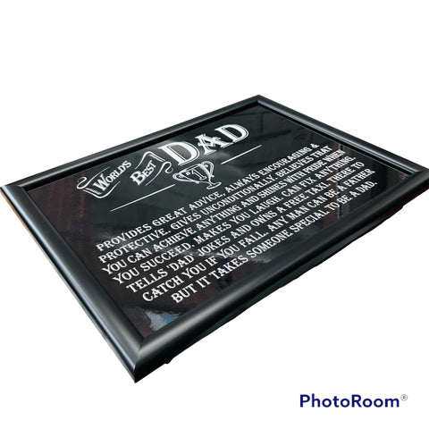 Dad cushioned lap tray